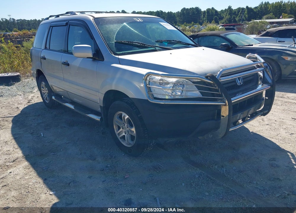 2003 HONDA PILOT EX-L VIN: 2HKYF18653H589876