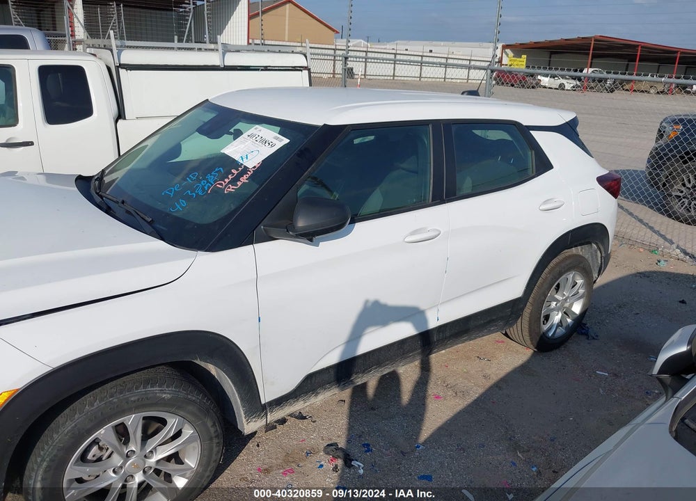 2022 CHEVROLET TRAILBLAZER VIN: KL79MMS20NB101971