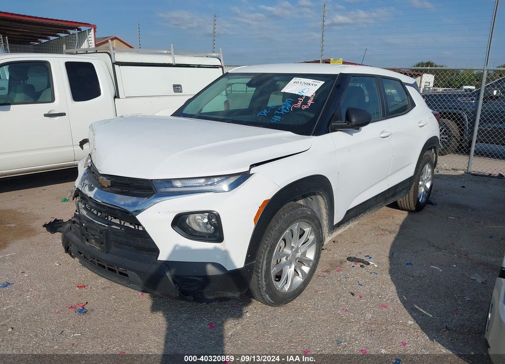 2022 CHEVROLET TRAILBLAZER VIN: KL79MMS20NB101971