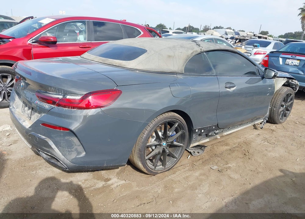2022 BMW M850I XDRIVE VIN: WBAFY4C0XNCH90029