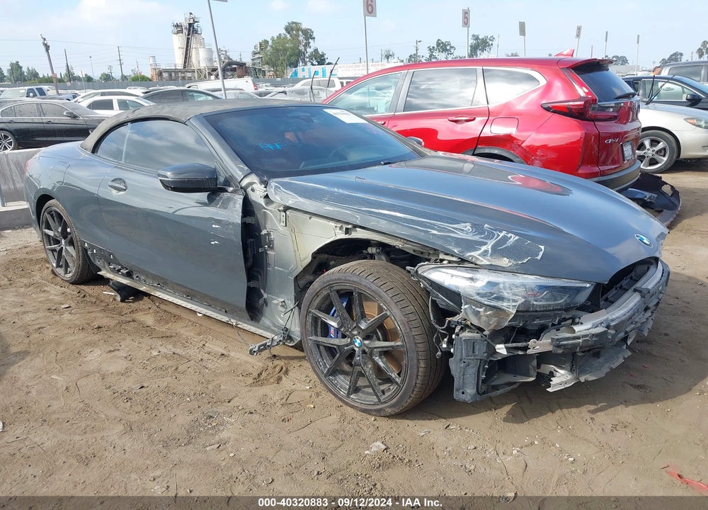 2022 BMW M850I XDRIVE VIN: WBAFY4C0XNCH90029
