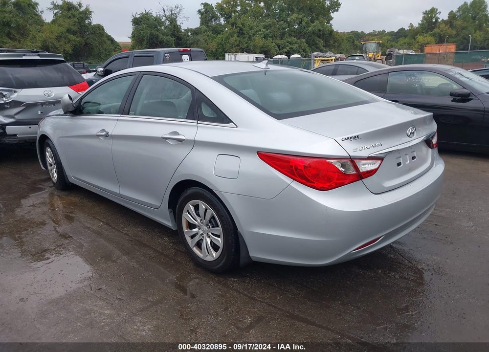 2013 HYUNDAI SONATA GLS VIN: 5NPEB4AC6DH527758