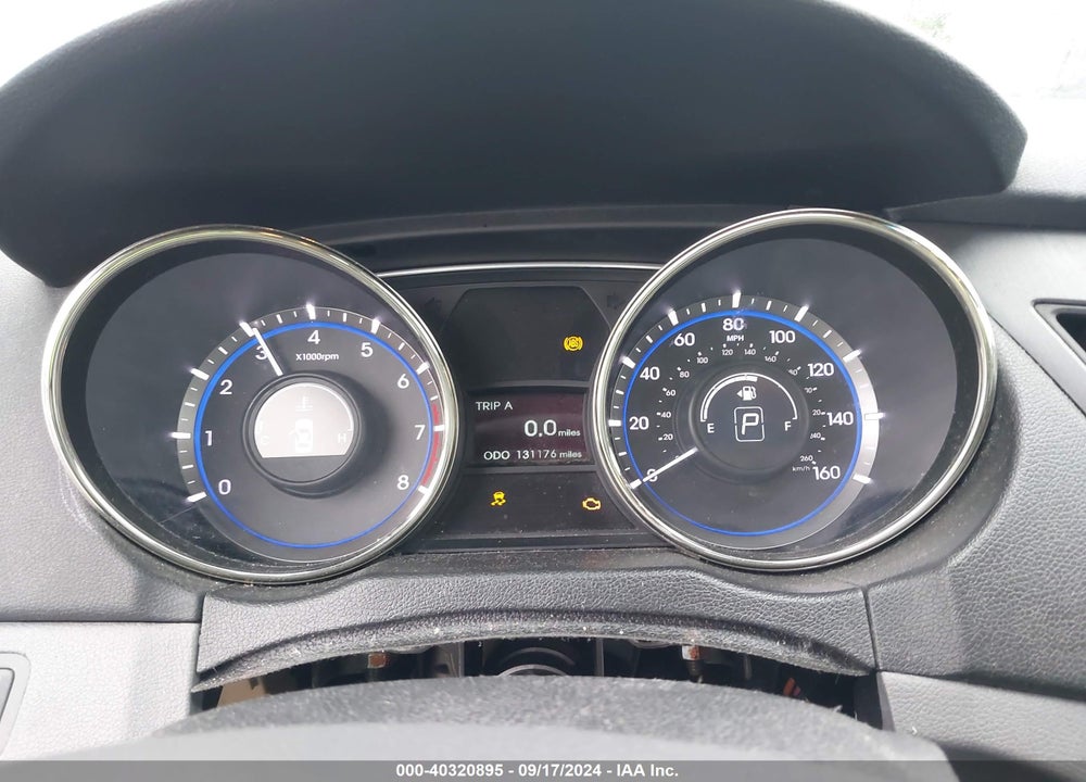 2013 HYUNDAI SONATA GLS VIN: 5NPEB4AC6DH527758