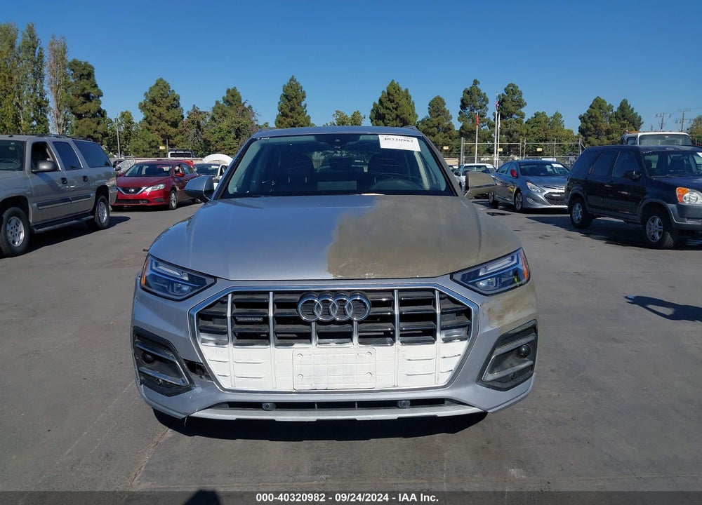 2022 AUDI Q5 PREMIUM 40 TFSI QUATTRO S TRONIC VIN: WA1ABAFY4N2075937