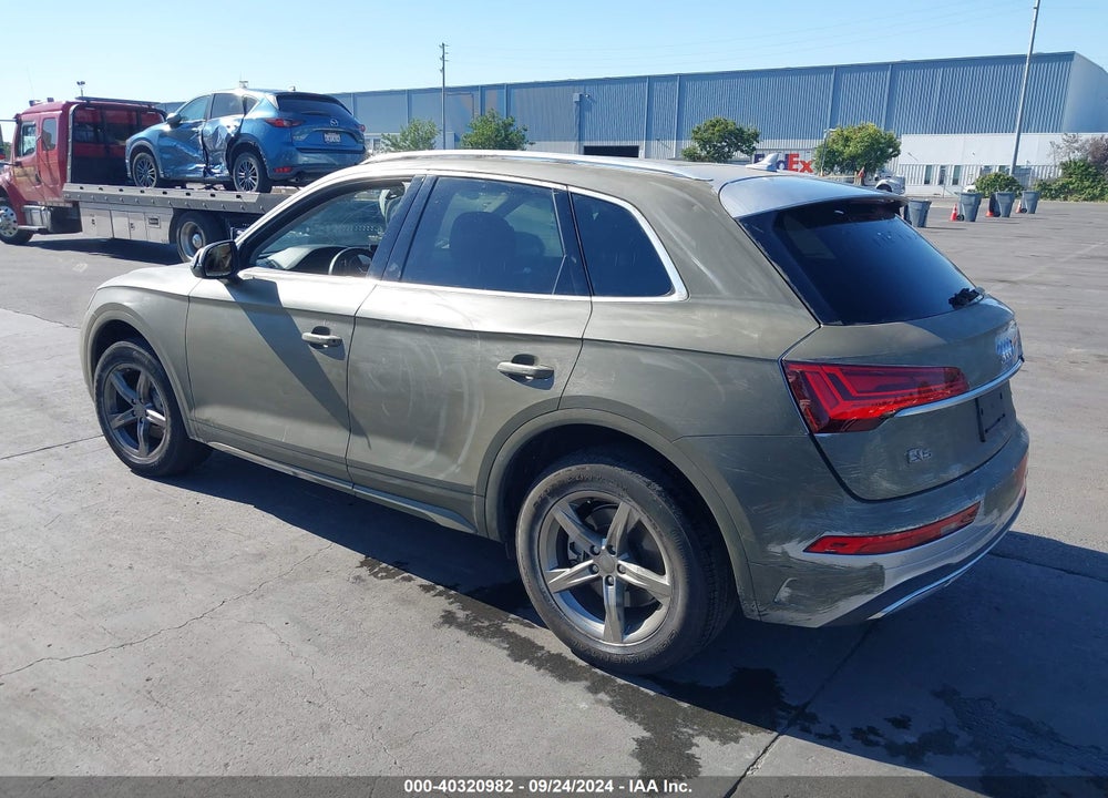 2022 AUDI Q5 PREMIUM 40 TFSI QUATTRO S TRONIC VIN: WA1ABAFY4N2075937