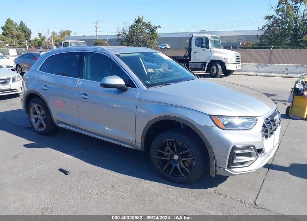 2022 AUDI Q5 PREMIUM 40 TFSI QUATTRO S TRONIC VIN: WA1ABAFY4N2075937