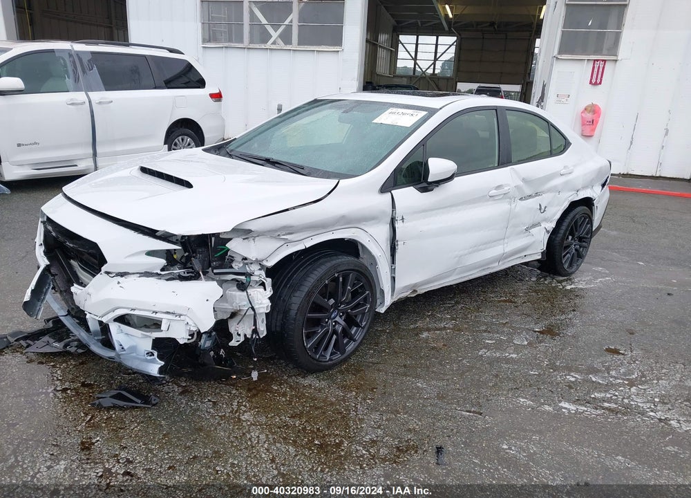 2022 SUBARU WRX LIMITED VIN: JF1VBAL60N9033319
