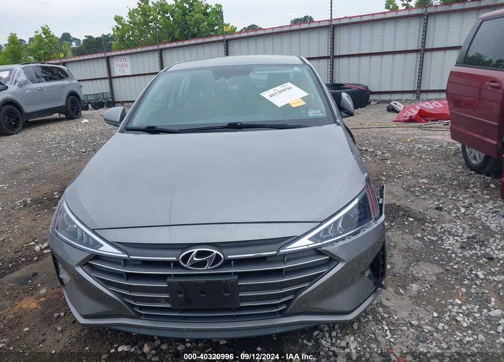 2020 HYUNDAI ELANTRA SEL VIN: KMHD84LF3LU937063