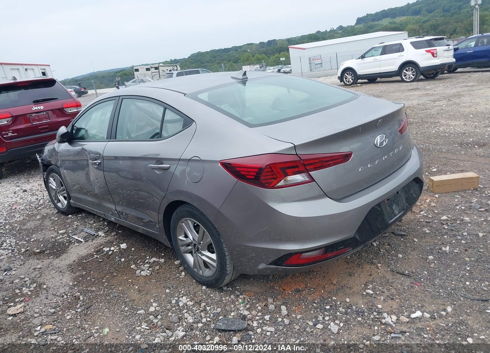 2020 HYUNDAI ELANTRA SEL VIN: KMHD84LF3LU937063