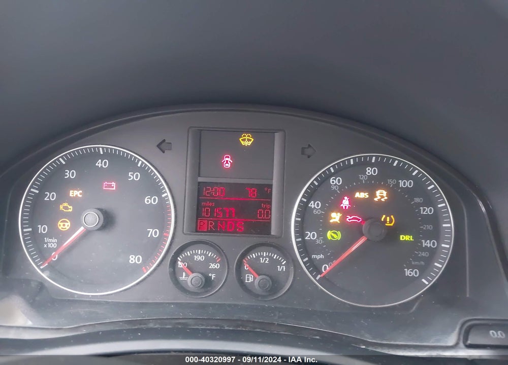 2009 VOLKSWAGEN JETTA SE VIN: 3VWRZ71KX9M127755