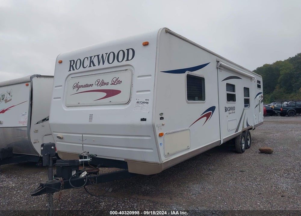 2007 ROCKWOOD TRAVEL TRLR VIN: 4X4TRLH217D816268