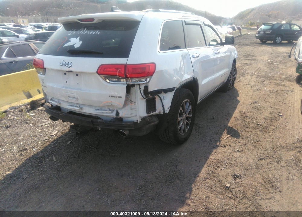 2014 JEEP GRAND CHEROKEE LIMITED VIN: 1C4RJFBG3EC334868