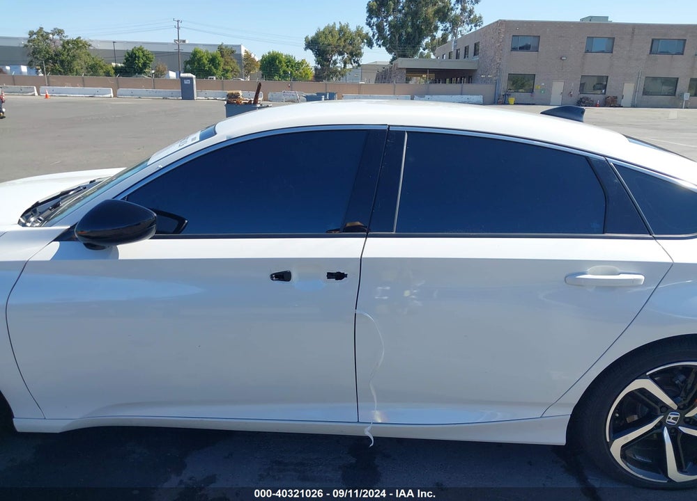 2022 HONDA ACCORD SPORT VIN: 1HGCV1F35NA106548