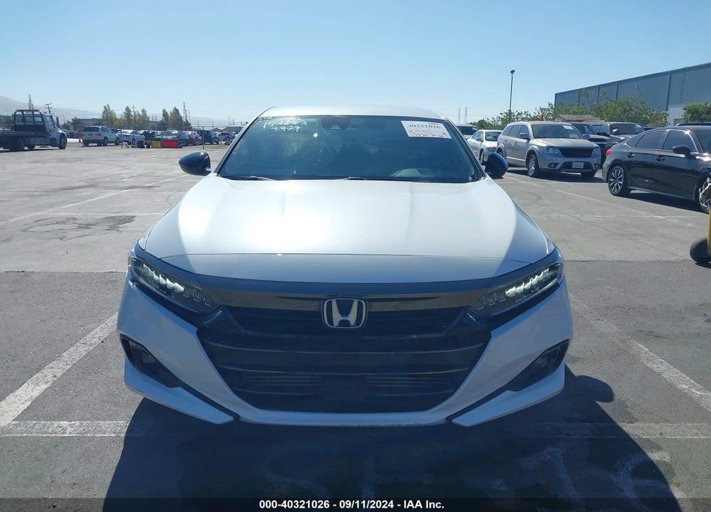 2022 HONDA ACCORD SPORT VIN: 1HGCV1F35NA106548