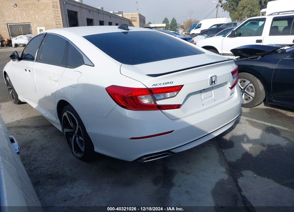 2022 HONDA ACCORD SPORT VIN: 1HGCV1F35NA106548