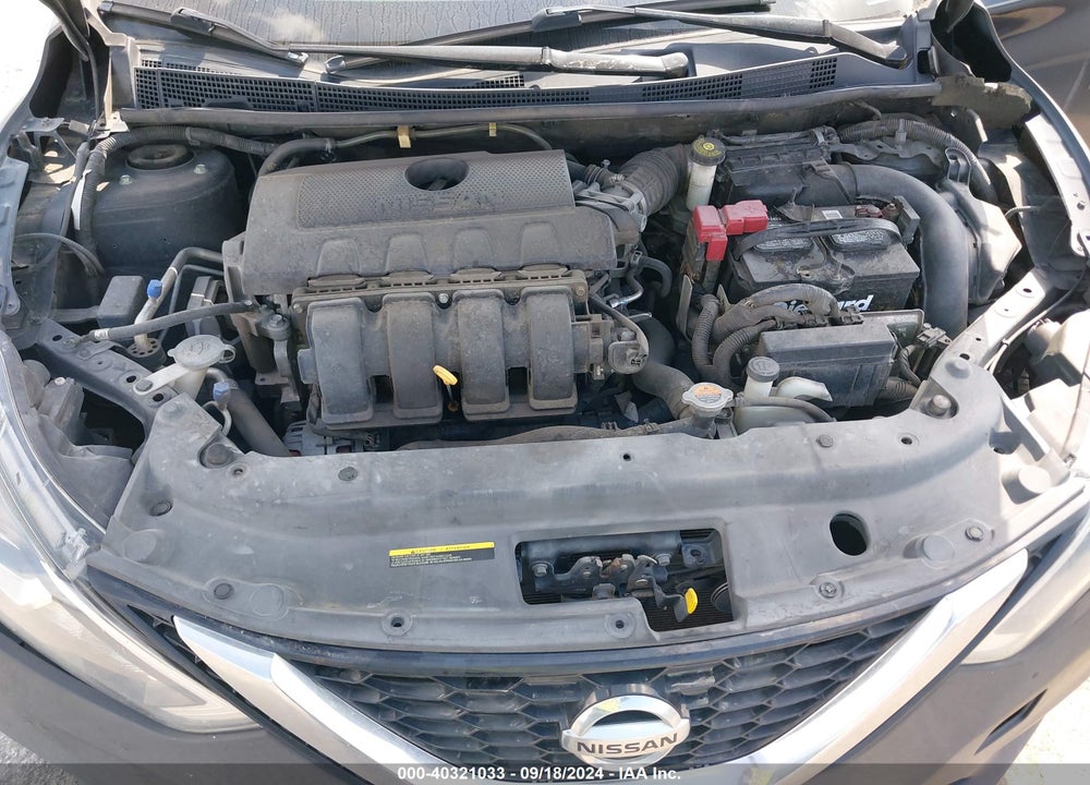 2019 NISSAN SENTRA S/SL/SR/SV VIN: 3N1AB7AP8KY295685