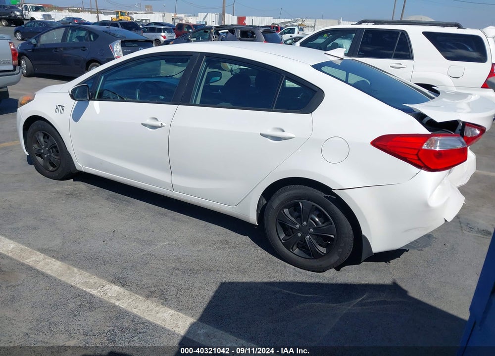2014 KIA FORTE LX VIN: KNAFK4A61E5072220