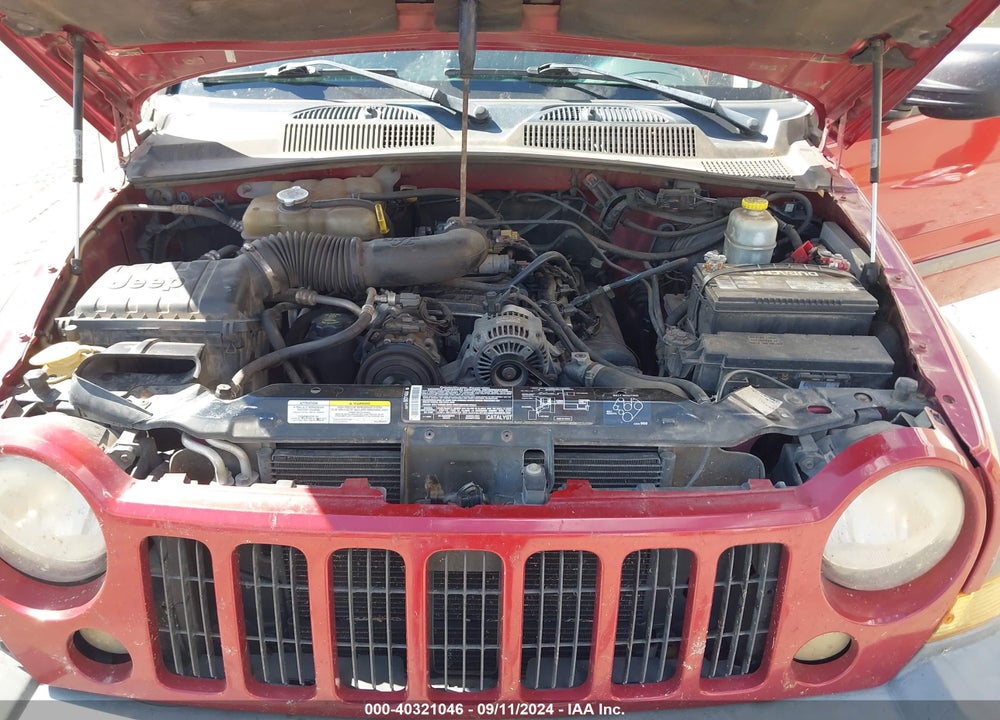 2005 JEEP LIBERTY SPORT VIN: 1J4GK48K35W648324