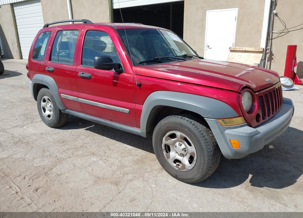 2005 JEEP LIBERTY SPORT VIN: 1J4GK48K35W648324