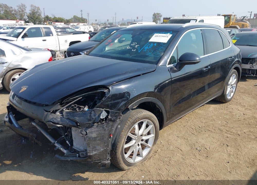2022 PORSCHE CAYENNE PLATINUM EDITION VIN: WP1AA2AY5NDA02939