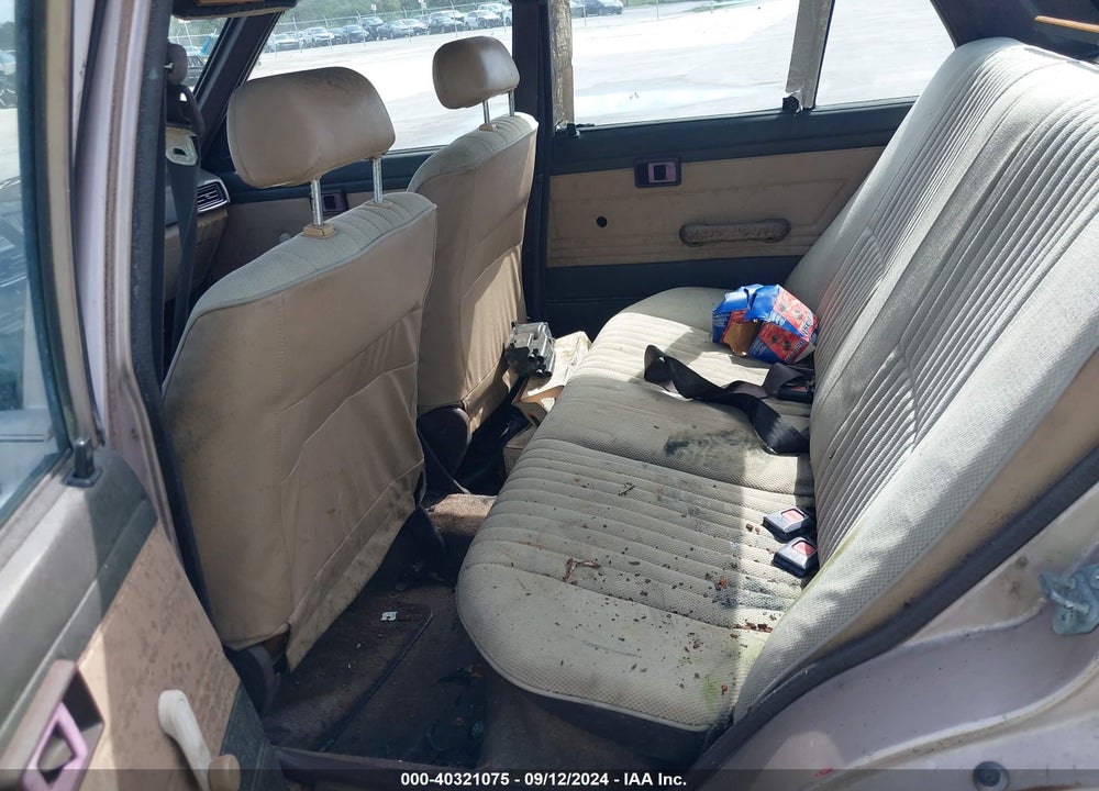 1984 TOYOTA COROLLA DLX VIN: JT2AE82E9E3058958