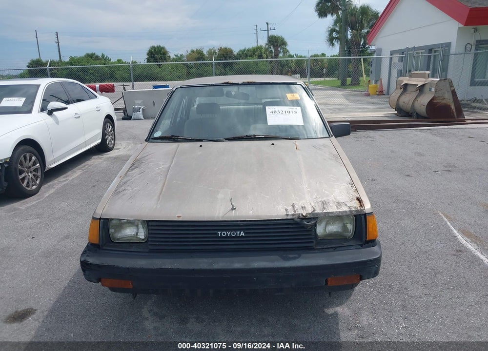 1984 TOYOTA COROLLA DLX VIN: JT2AE82E9E3058958