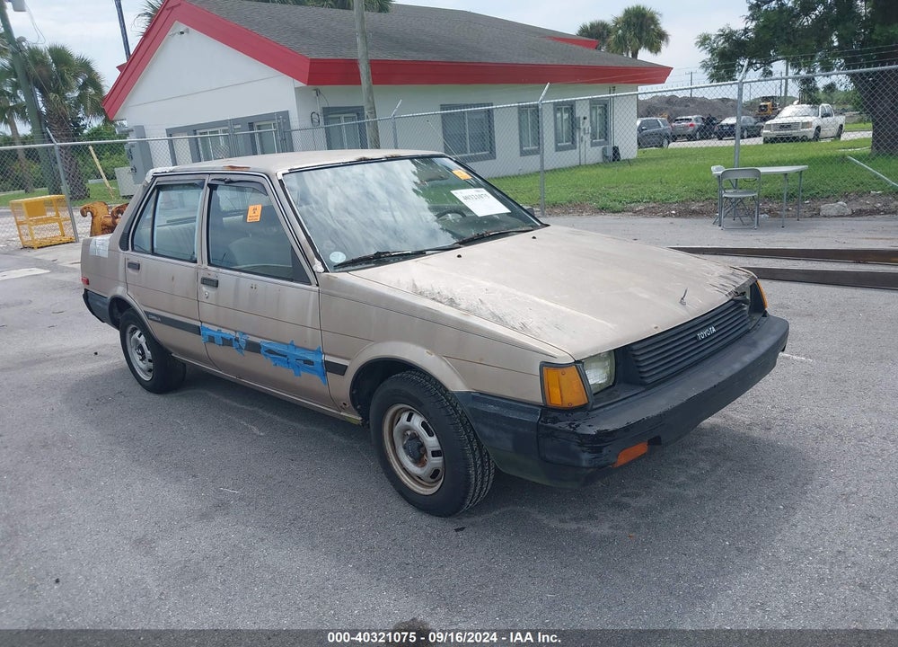 1984 TOYOTA COROLLA DLX VIN: JT2AE82E9E3058958