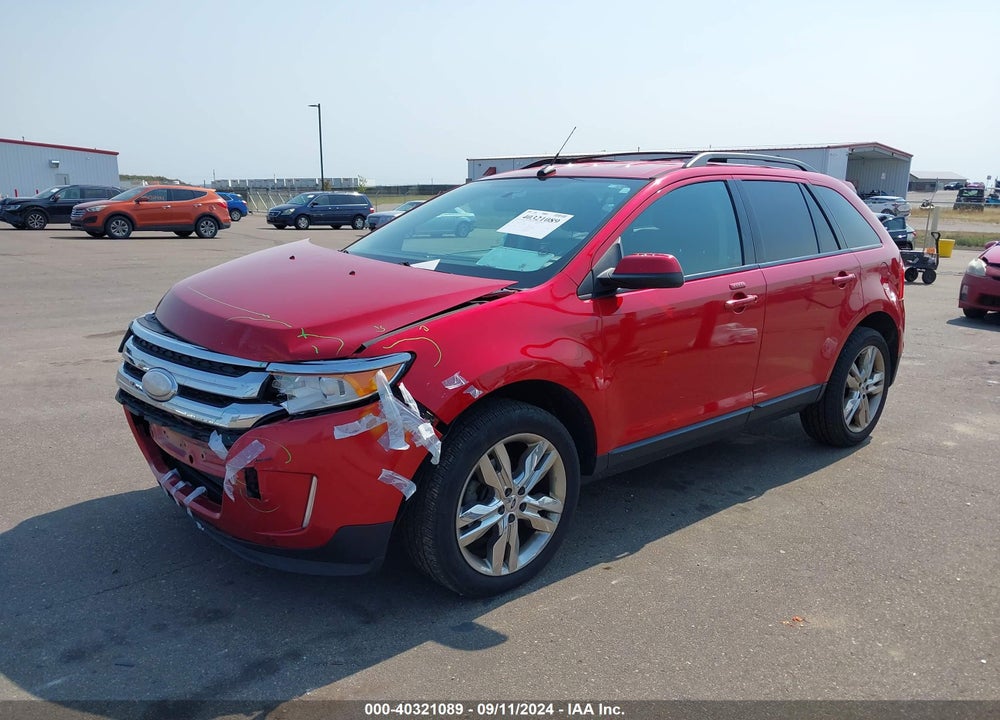 2012 FORD EDGE SEL VIN: 2FMDK4JCXCBA81745