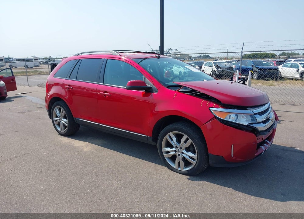 2012 FORD EDGE SEL VIN: 2FMDK4JCXCBA81745