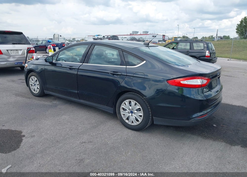 2014 FORD FUSION S VIN: 3FA6P0G76ER268427