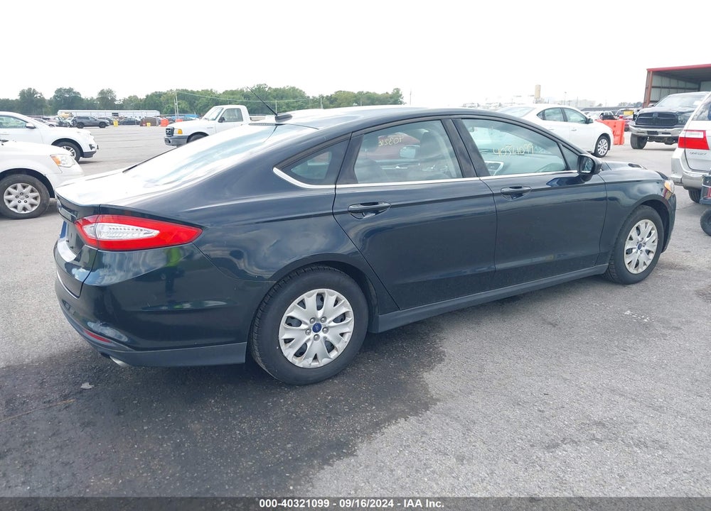 2014 FORD FUSION S VIN: 3FA6P0G76ER268427