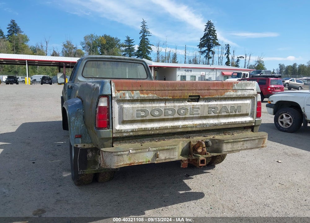 1977 DODGE PICKUP VIN: W24BE7S103767