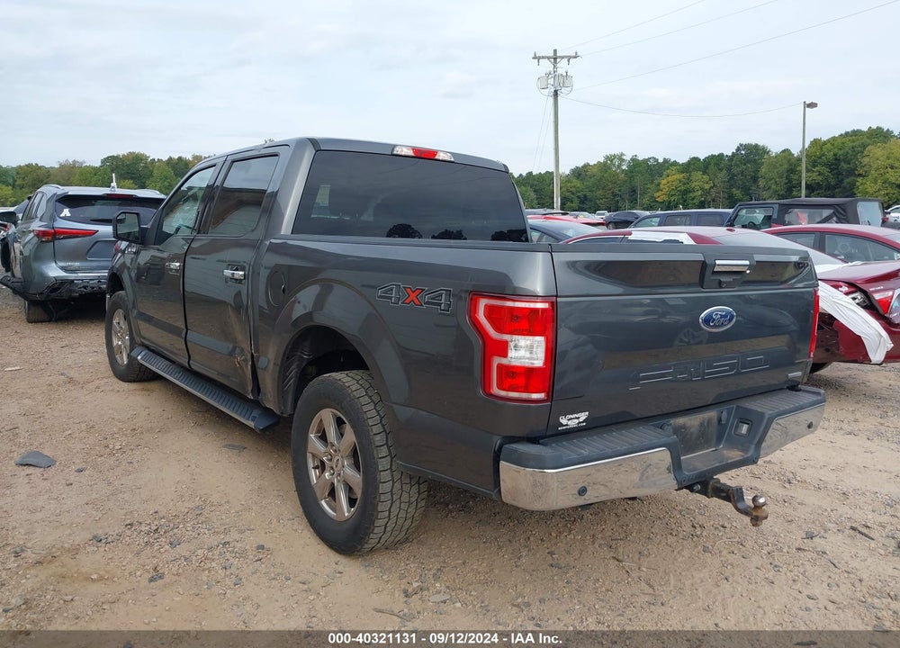 2018 FORD F-150 XLT VIN: 1FTEW1EG8JFA87791