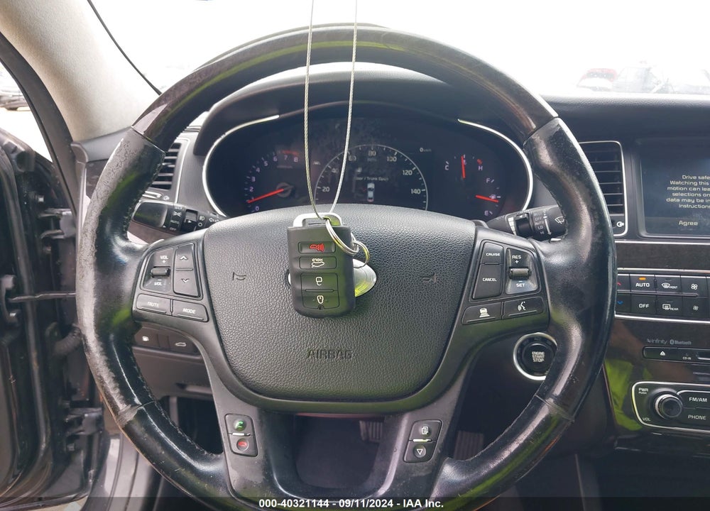 2014 KIA CADENZA LIMITED VIN: KNALN4D75E5144714