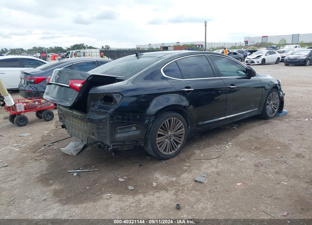 2014 KIA CADENZA LIMITED VIN: KNALN4D75E5144714
