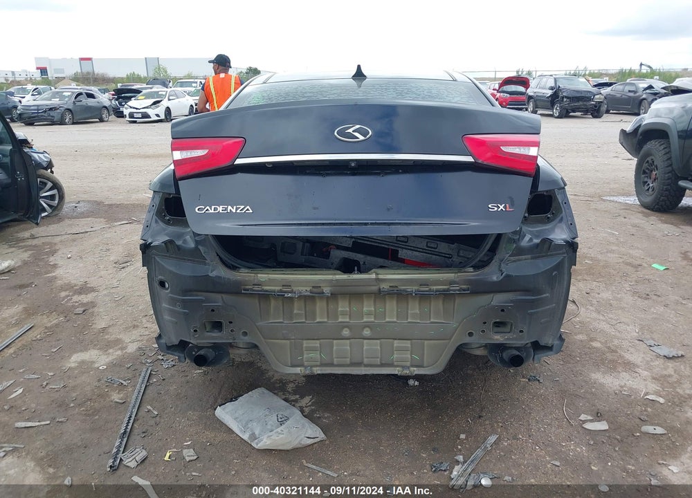 2014 KIA CADENZA LIMITED VIN: KNALN4D75E5144714