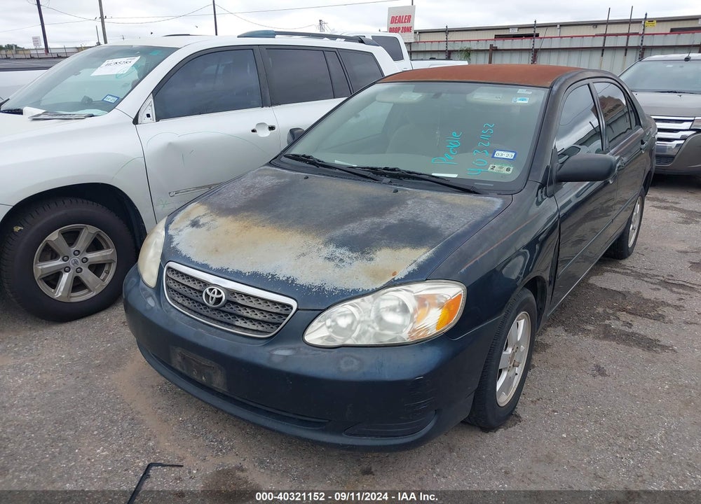 2008 TOYOTA COROLLA LE VIN: 1NXBR32EX8Z001679