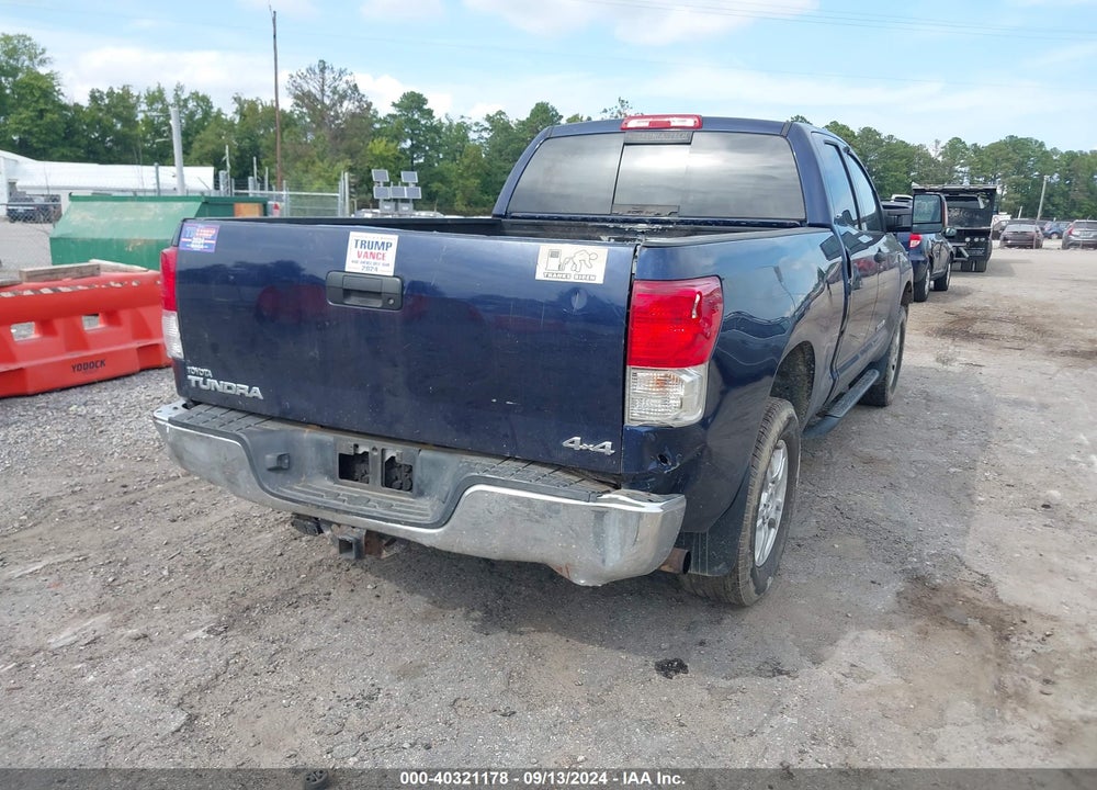 2010 TOYOTA TUNDRA GRADE 5.7L V8 VIN: 5TFUY5F19AX125871