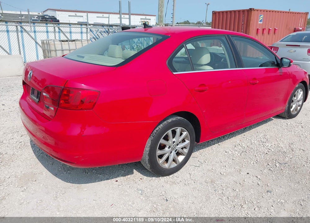 2014 VOLKSWAGEN JETTA 1.8T SE VIN: 3VWD17AJ6EM326689
