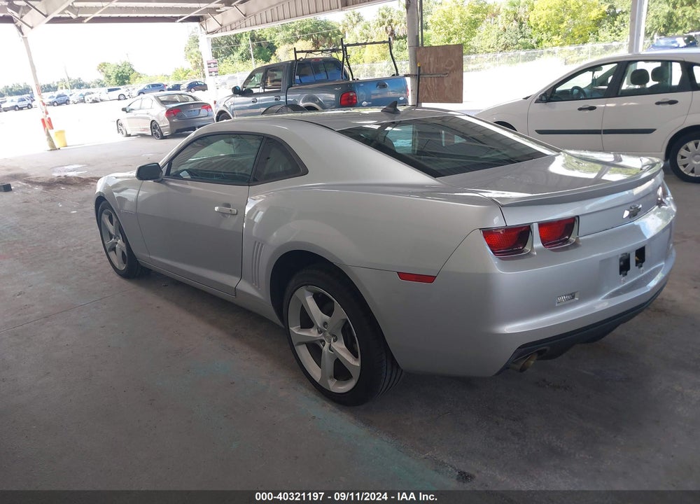 2013 CHEVROLET CAMARO 2LS VIN: 2G1FA1E36D9199186