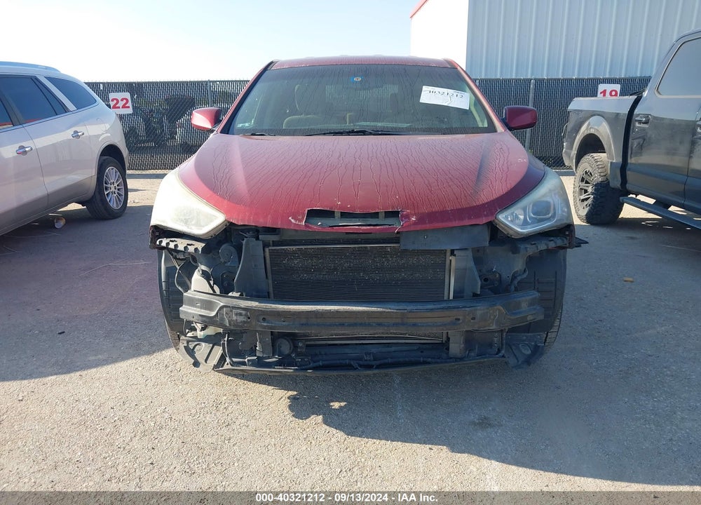 2014 HYUNDAI SANTA FE SPORT 2.4L VIN: 5XYZT3LB3EG136749