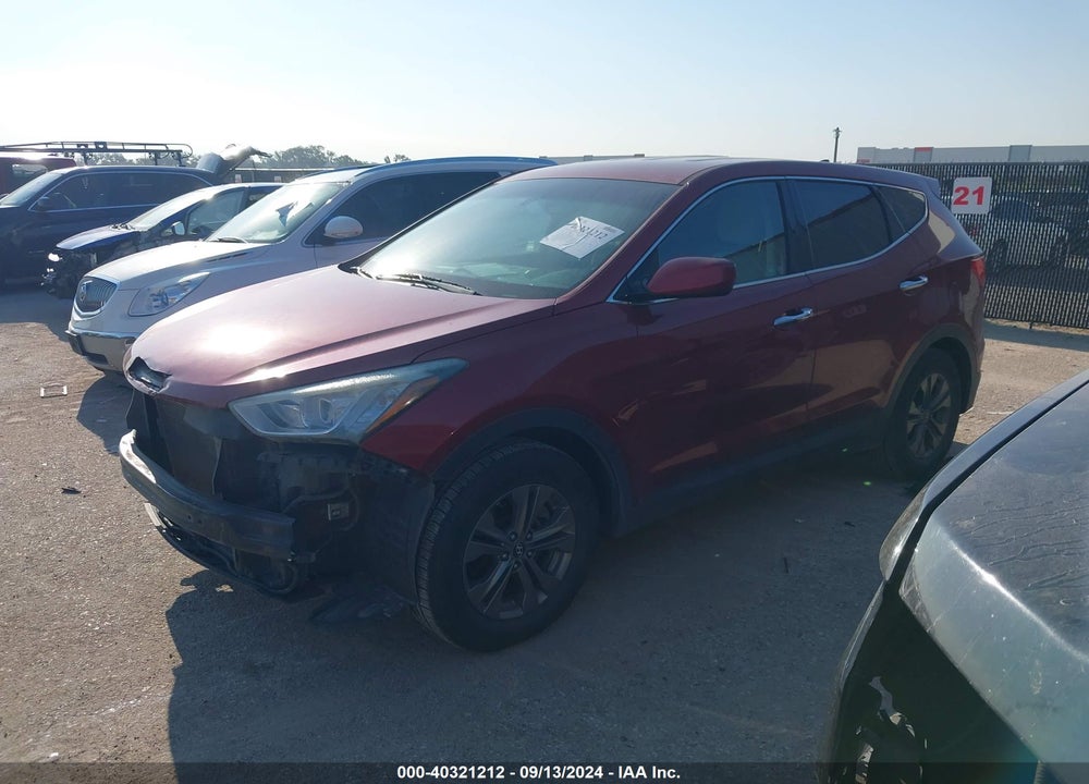 2014 HYUNDAI SANTA FE SPORT 2.4L VIN: 5XYZT3LB3EG136749