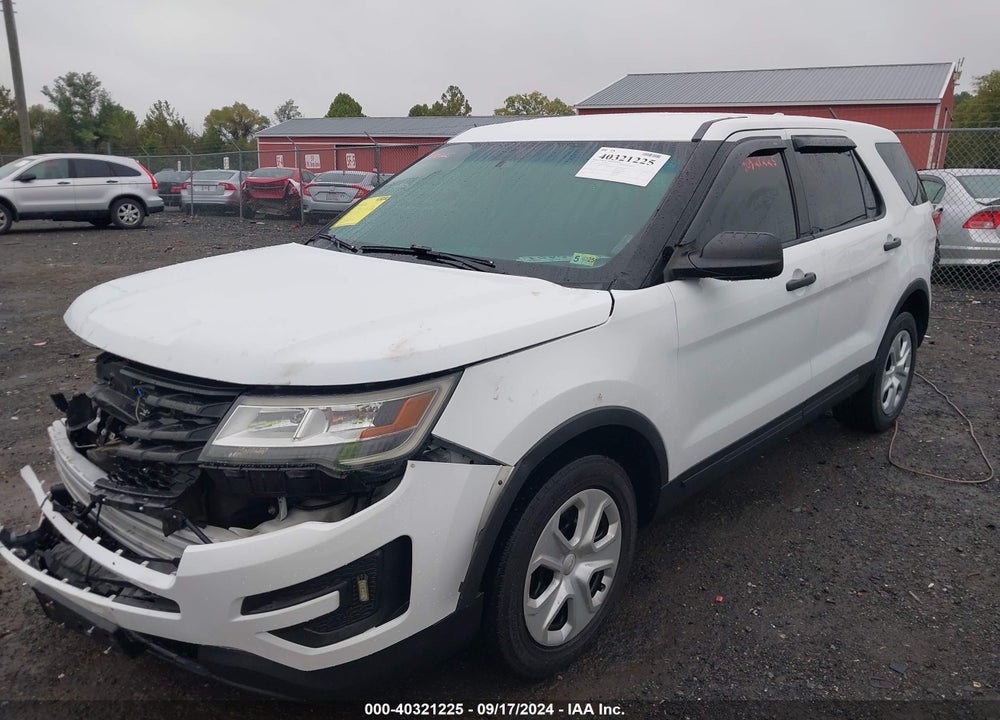 2016 FORD UTILITY POLICE INTERCEPTOR VIN: 1FM5K8AR8GGA20618