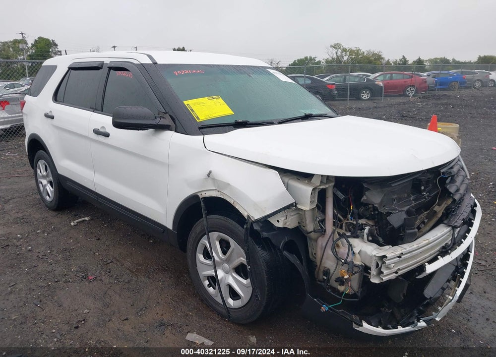 2016 FORD UTILITY POLICE INTERCEPTOR VIN: 1FM5K8AR8GGA20618