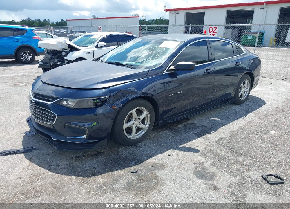 2016 CHEVROLET MALIBU LS VIN: 1G1ZB5ST1GF322572
