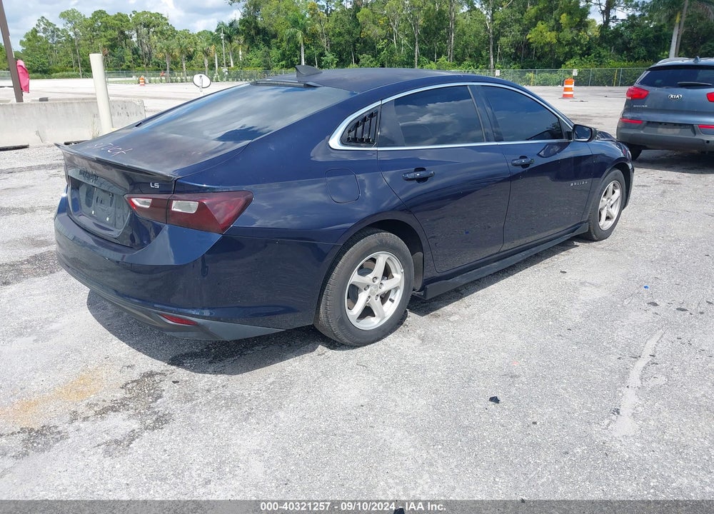 2016 CHEVROLET MALIBU LS VIN: 1G1ZB5ST1GF322572