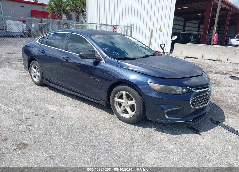2016 CHEVROLET MALIBU LS VIN: 1G1ZB5ST1GF322572