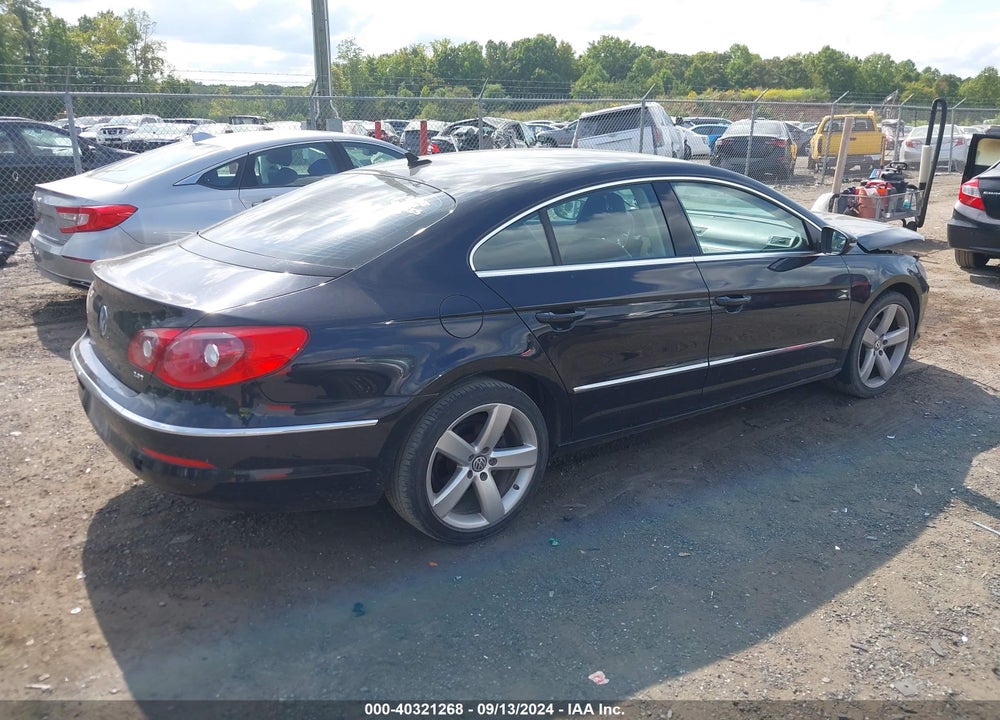 2012 VOLKSWAGEN CC LUX VIN: WVWHP7AN2CE537185