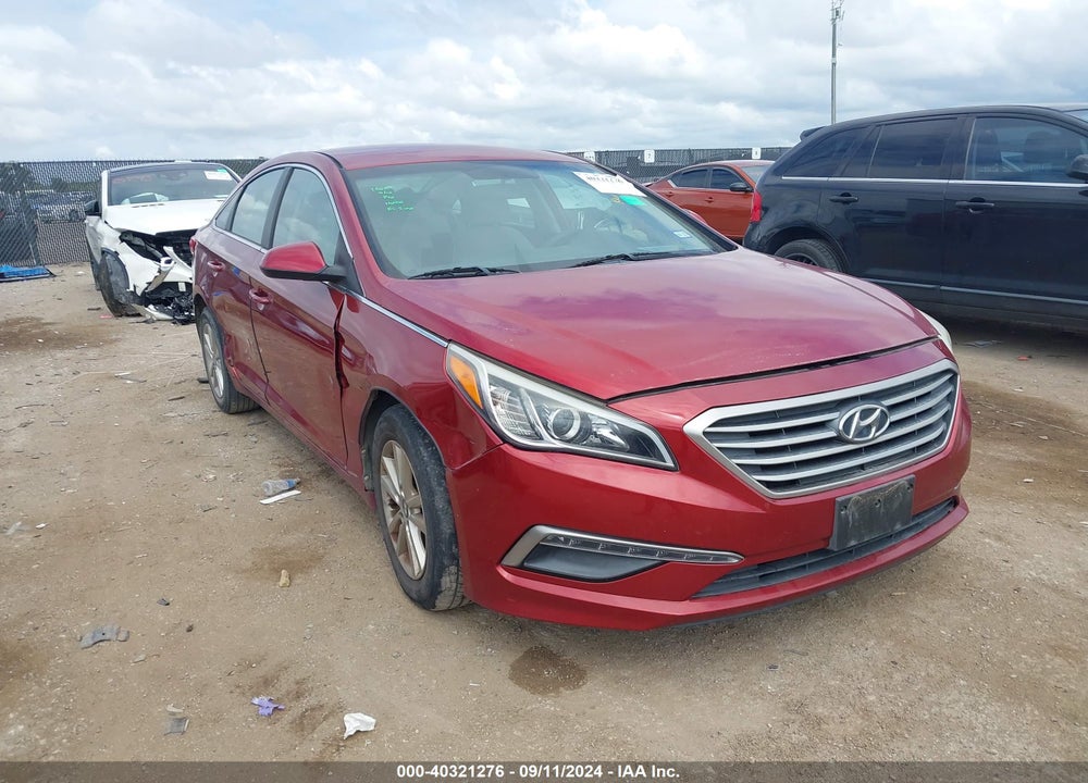 2015 HYUNDAI SONATA SE VIN: 5NPE24AF8FH100403