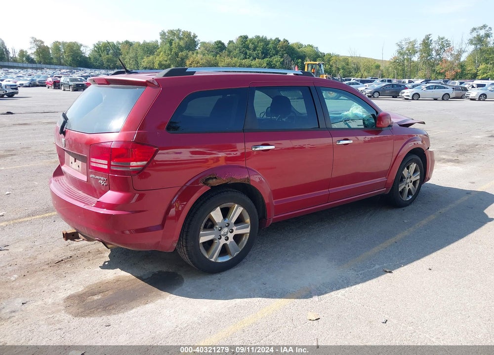 2010 DODGE JOURNEY R/T VIN: 3D4PG6FV0AT106245